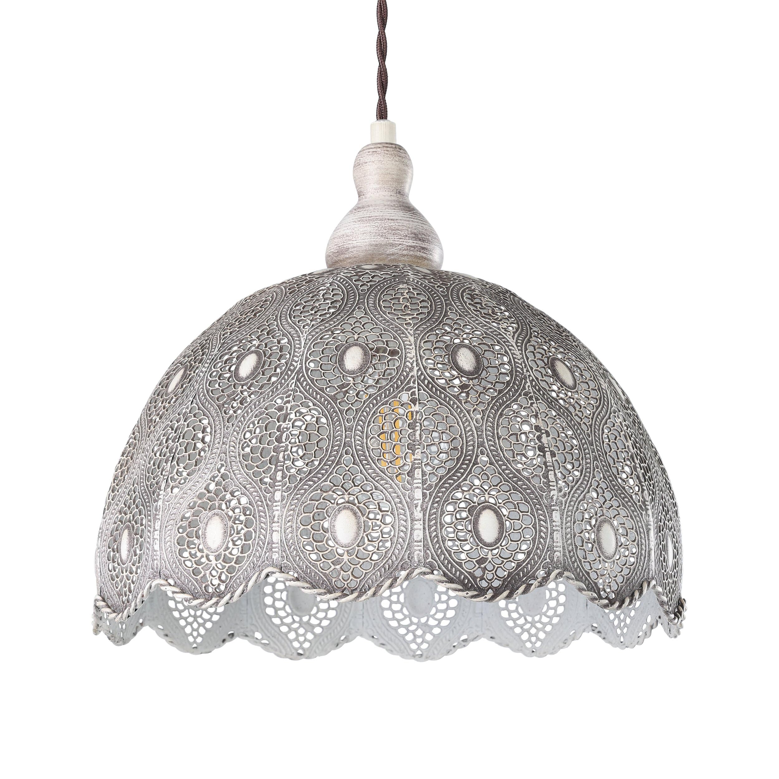 EGLO Lampa wisząca Talbot 2, 1-płomienna lampa vintage, orientalna, boho
