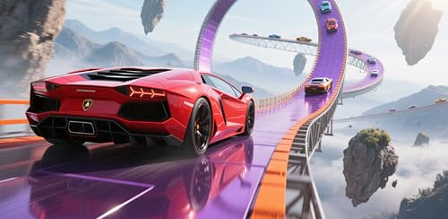 GT Car Ramp Mad Track Stunt – vue 7