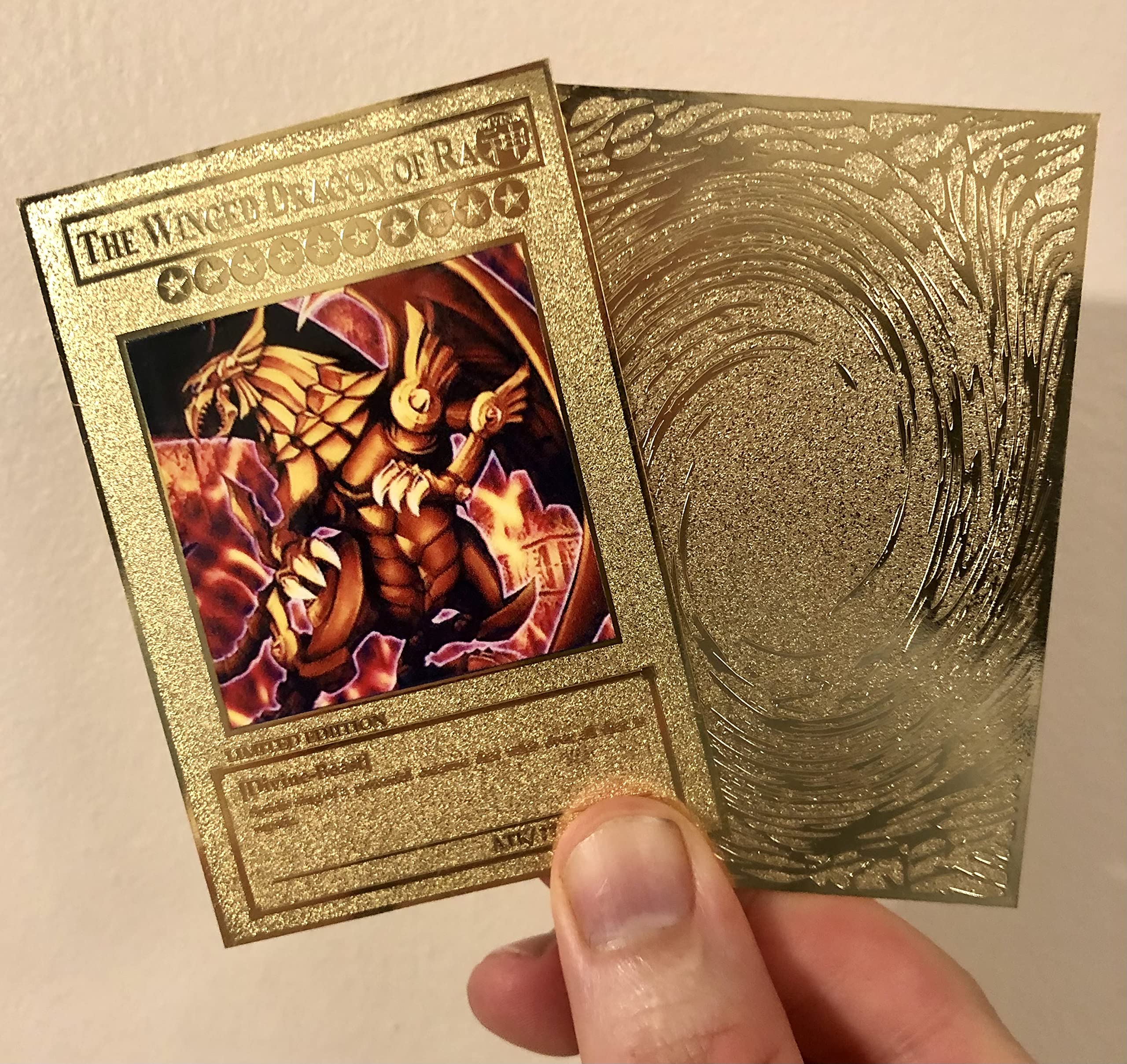 yugioh gold metal cards Amazon.com: Egyptian God Cards Colored Gold Metal Yugioh Cards