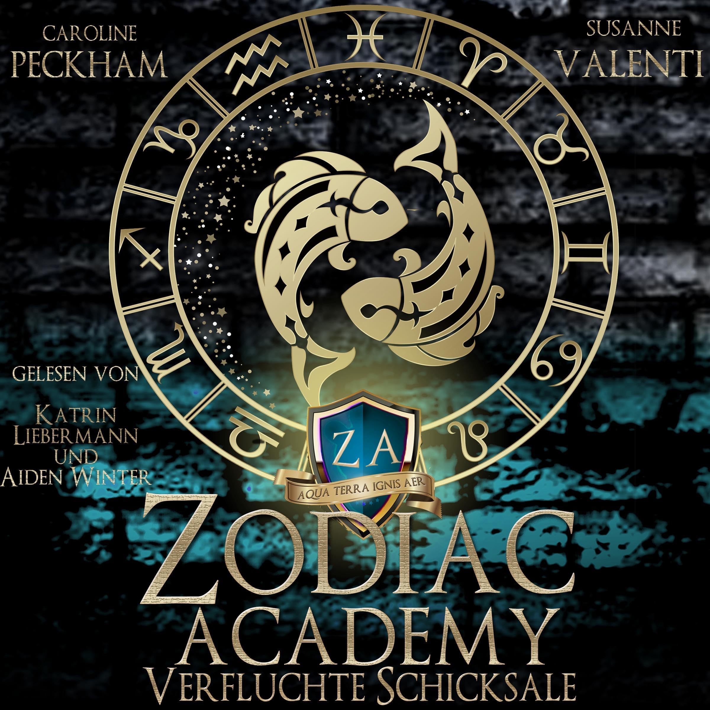 Cover art for Zodiac Academy 5: Verfluchte Schicksale