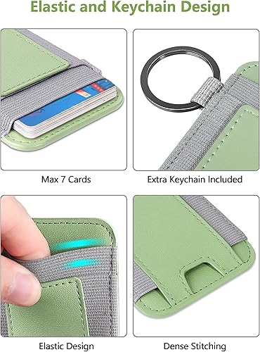 Miniatura 143 de ExtreLife Magsafe Wallet, cartera magnética más fuerte para iPhone 17/16/15/14/13/12, para tarjetero Magsafe con 2 ranuras para tarjetas, bloqueo