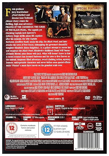 Miniatura 2 de Pirates of The Caribbean - The Curse of The Black Pearl Import anglais