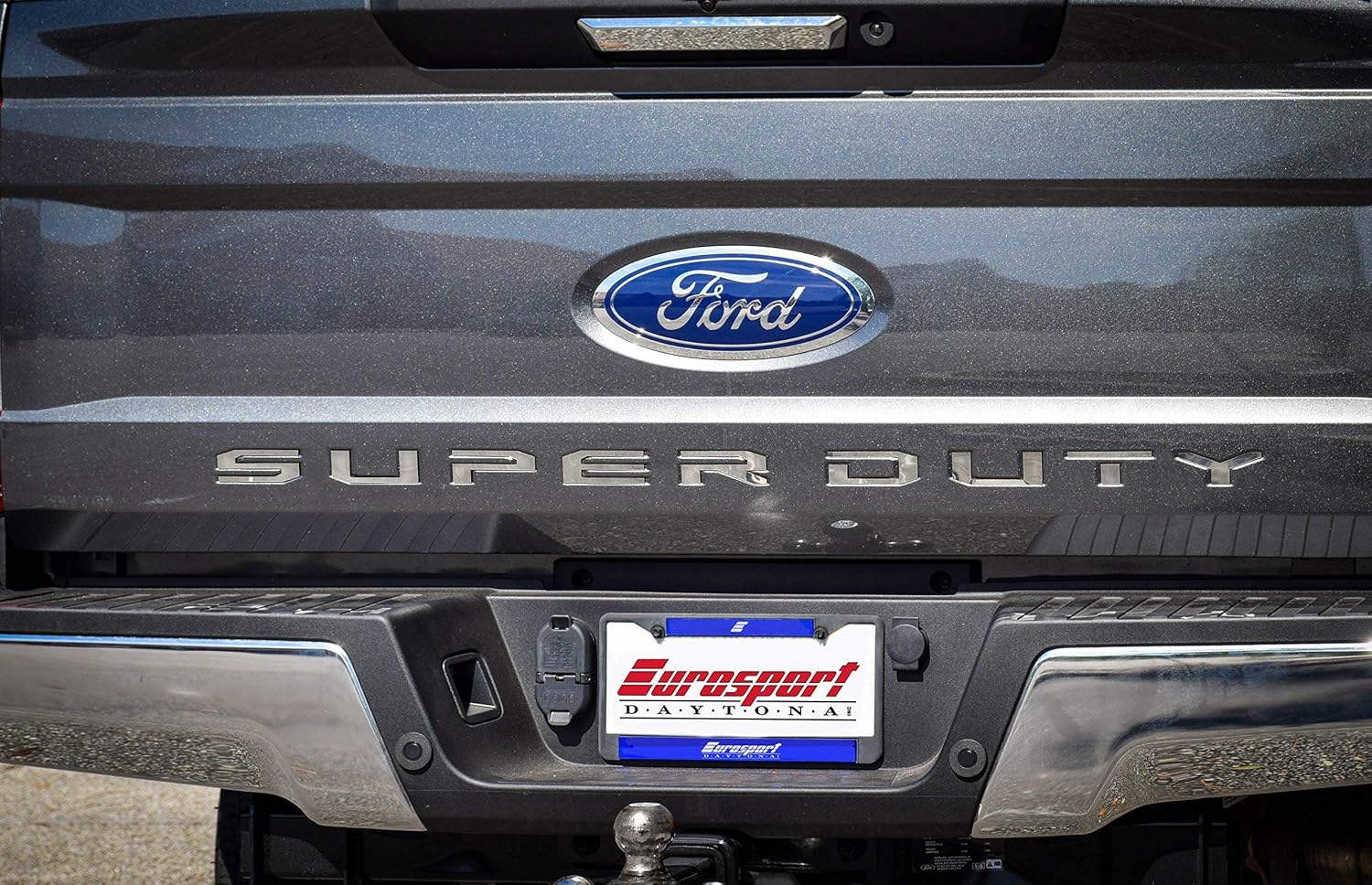 Eurosport Daytona 2017 Ford Super Duty Chrome Tailgate Lettering Kit