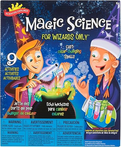 Kit de explorador científico ciencia y magia solo para magos