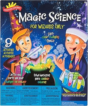 ALEX Toys Explorer Magic Science for Wizards Only Kids Science Kit ، للأطفال الذين يحبون التجربة ، يسمح للأطفال باستخدام الخيال والإبداع ، للأعمار من 6 سنوات وما فوق