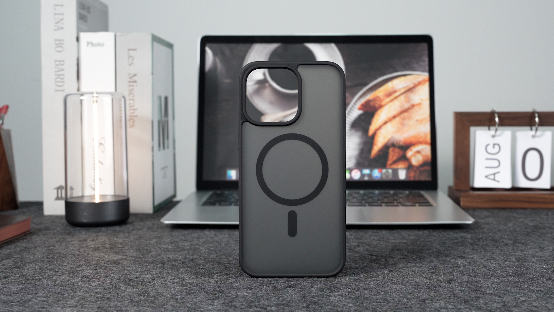 FNTCASE IPhone 16 Pro Max Hülle: Mit Kamerasteuerungs-Taste, Magnetisch & Militärisch Geschützt – Klar, Stoßfest & Gelbfest