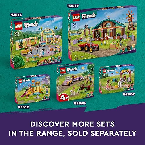 Miniatura 3 de LEGO Friends Farm Animal Clinic, Farm Set with Veterinarian Toy for Children from 4 Years, Includes 2 Figures and 3 Animals Including Goat and