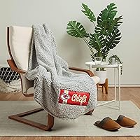 Vista 9 de FOCO Manta Sherpa de nube con logotipo grande del equipo de la NFL, 60 x 70 pulgadas