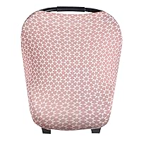 Vista 14 de Copper Pearl Funda multiusos: fundas de asiento de automóvil, funda de lactancia y funda de cochecito para el sol, tela elástica, uso para todas