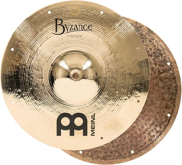 Meinl Cymbals b13fh Byzance 13-inch Brilliant Fast Hi Hat platillos Par (Video) 🥇✔️ ® A Pedido 🏆™