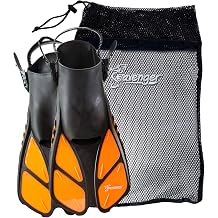 Seavenger Torpedo Snorkel Fins for Travel