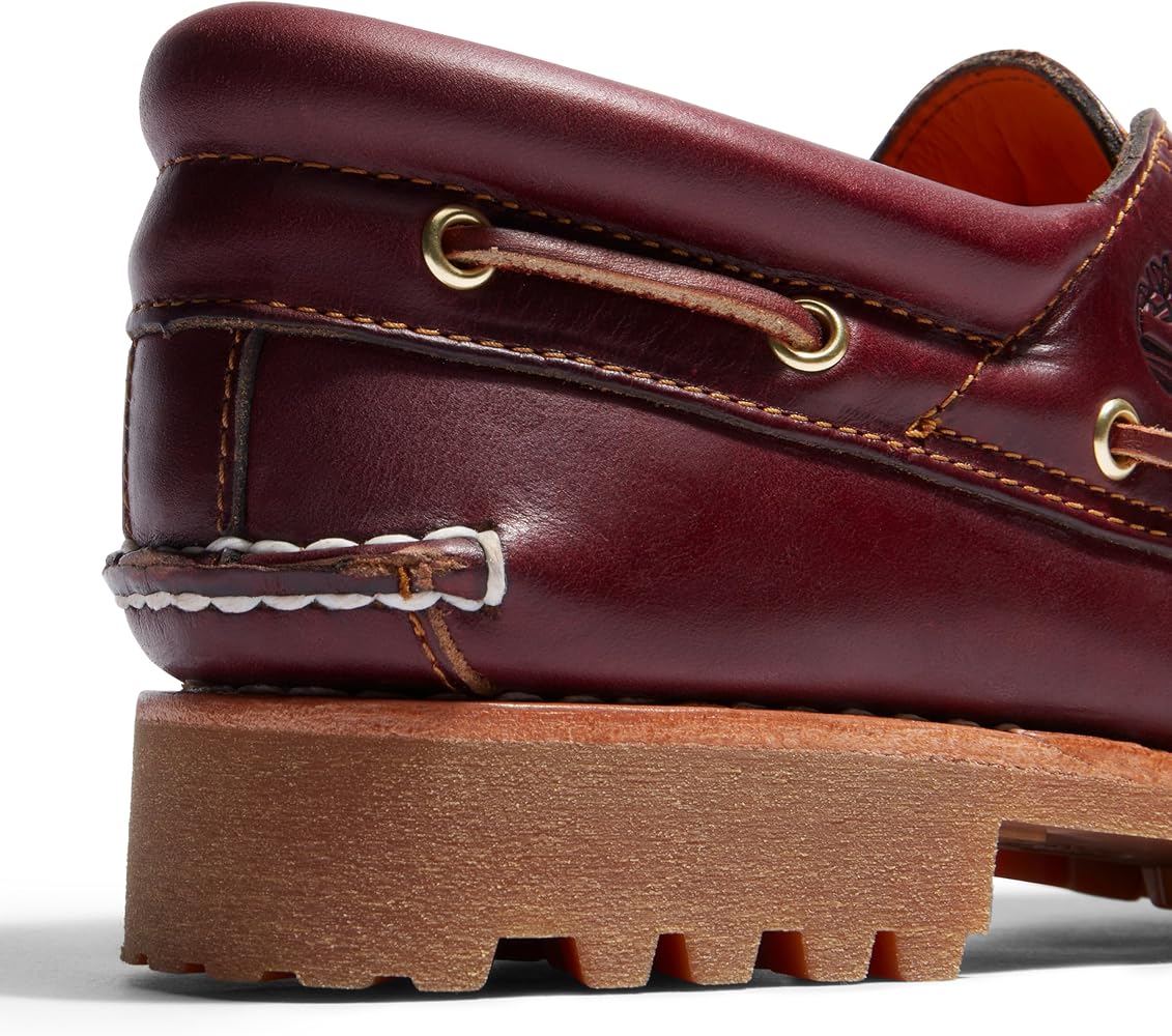 Buy Timberland Men's Icon Three-Eye Classic Loafer Shoe Burgundy Buy Timberland Men's Icon Three-Eye Classic Loafer Shoe Burgundy
