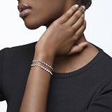 Swarovski Bracelet Imber Emily, Blanc, Placage de ton or rosé - 4