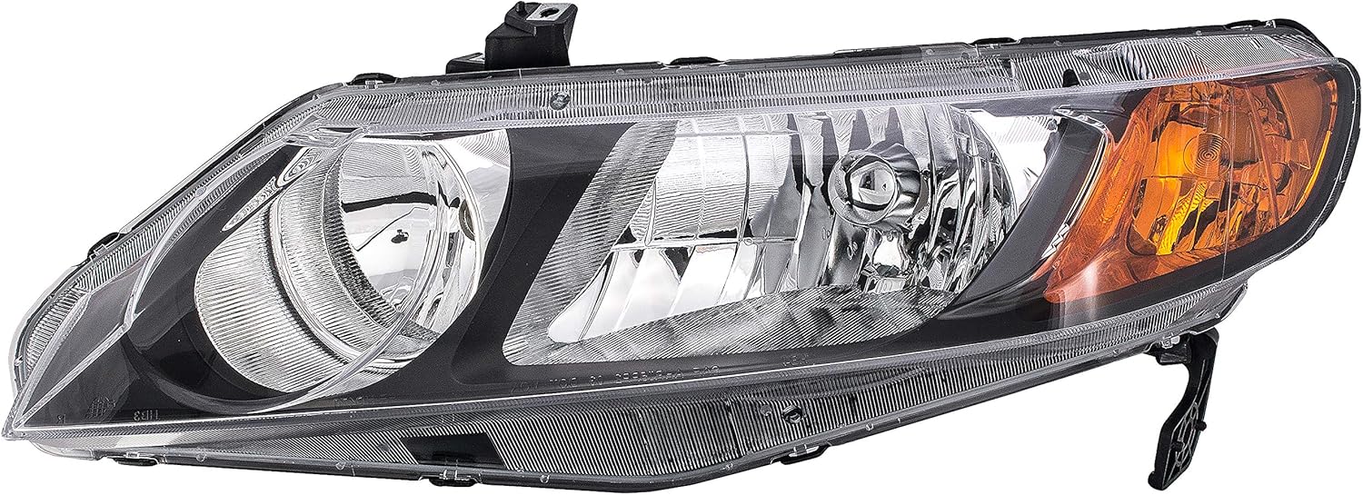 Dorman 1591097 Driver Side Headlight Assembly Compatible with Select Honda Models
