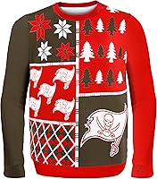 Vista 11 de FOCO NFL Unisex-Adult NFL Busy Block Ugly Sweater