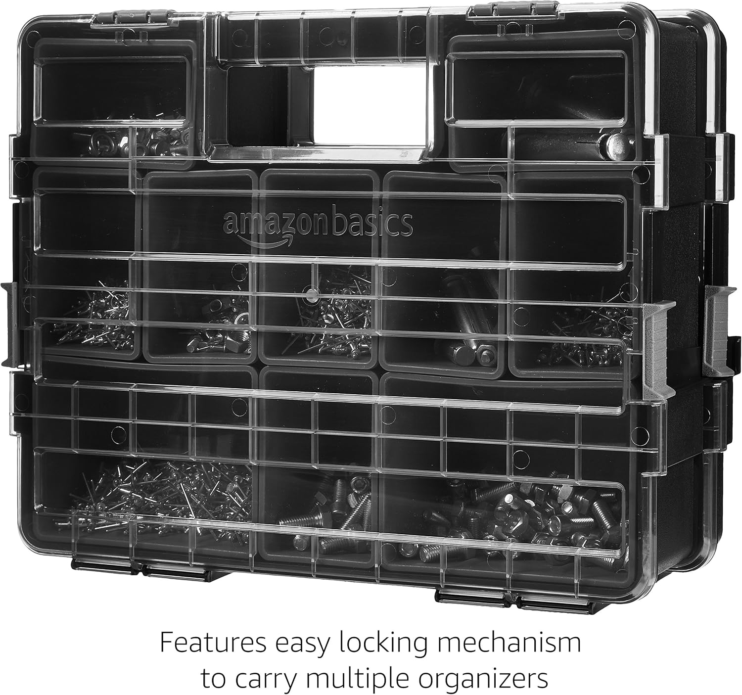 Amazon Basics Tool Organizer - 10 Compartments