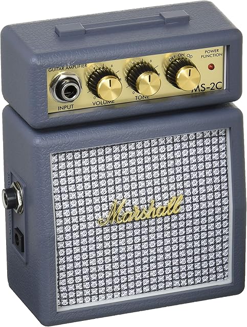 Marshall MS-2 Classic Electric Guitar Micro Mini Amp