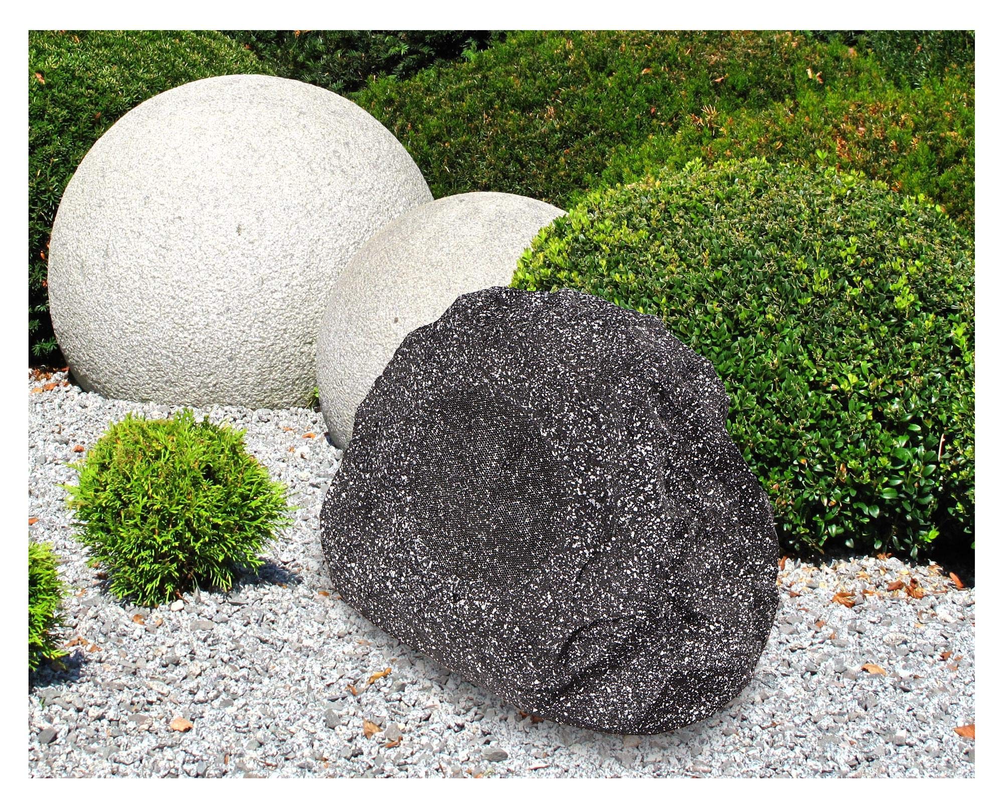 Pronomic SSP-1100 GR Haut-Parleur d'extérieur Enceinte de Jardin 50 Watt, Gris