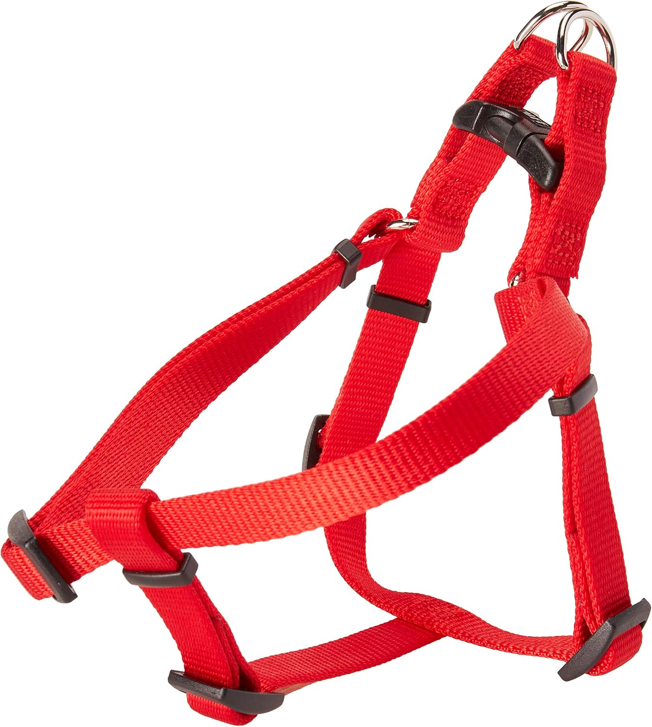 Coastal Pet Products DCP6445RED Nylon Comfort Wrap Adjustable Dog Harness, 5/8-Inch, Red