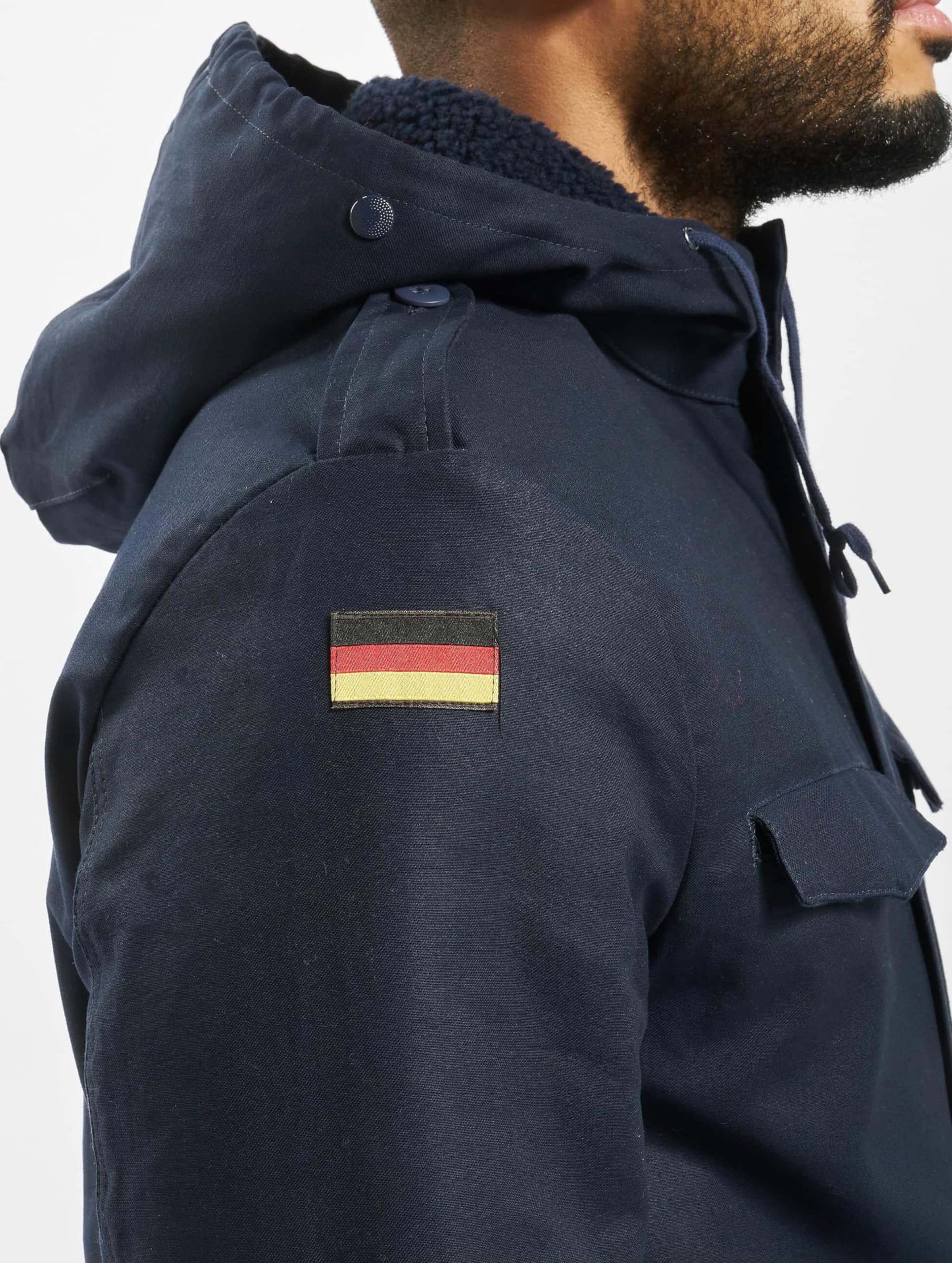 Brandit BW Parka Flag, rozmiar od 46 do 64, grantowy, 6XL