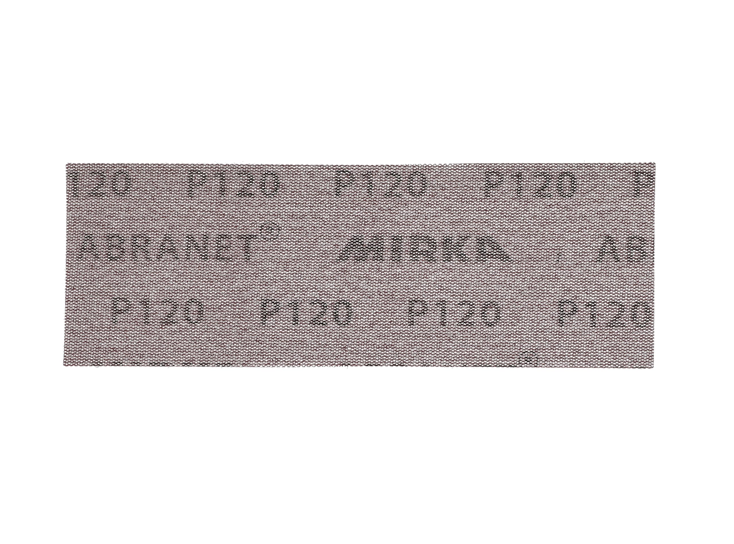 Mirka Abranet papier ścierny 80x230 mm P120 50 szt siatka ścierna rzep
