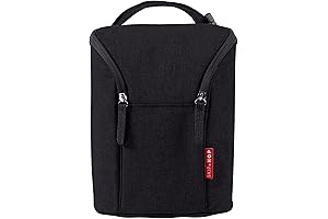 Skip Hop Baby Breastmilk Cooler Insulated Bottle Cooler Bag, Grab & Go