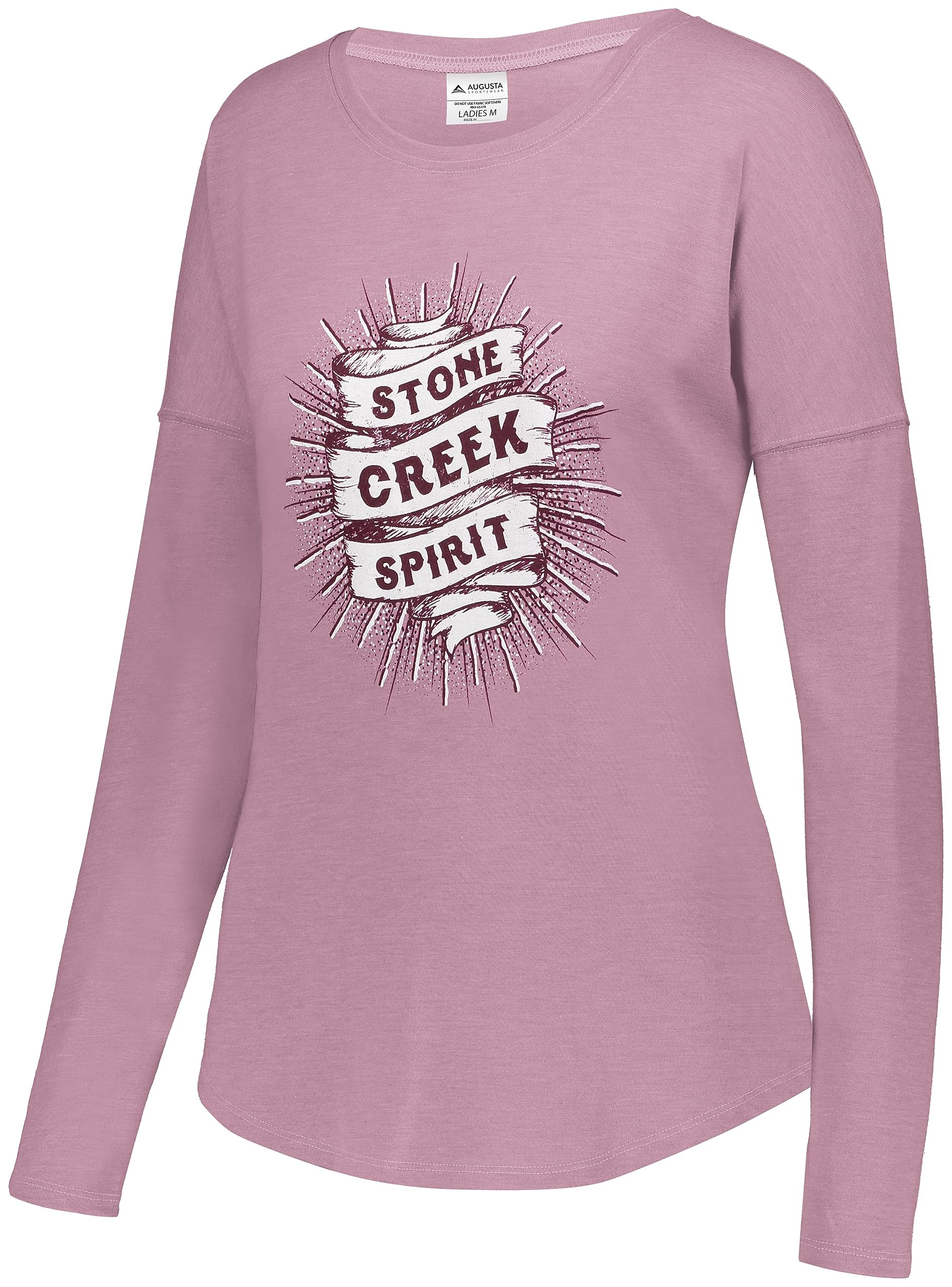Augusta Sportswear Camiseta de Manga Larga para Mujer Lux Tri-Blend