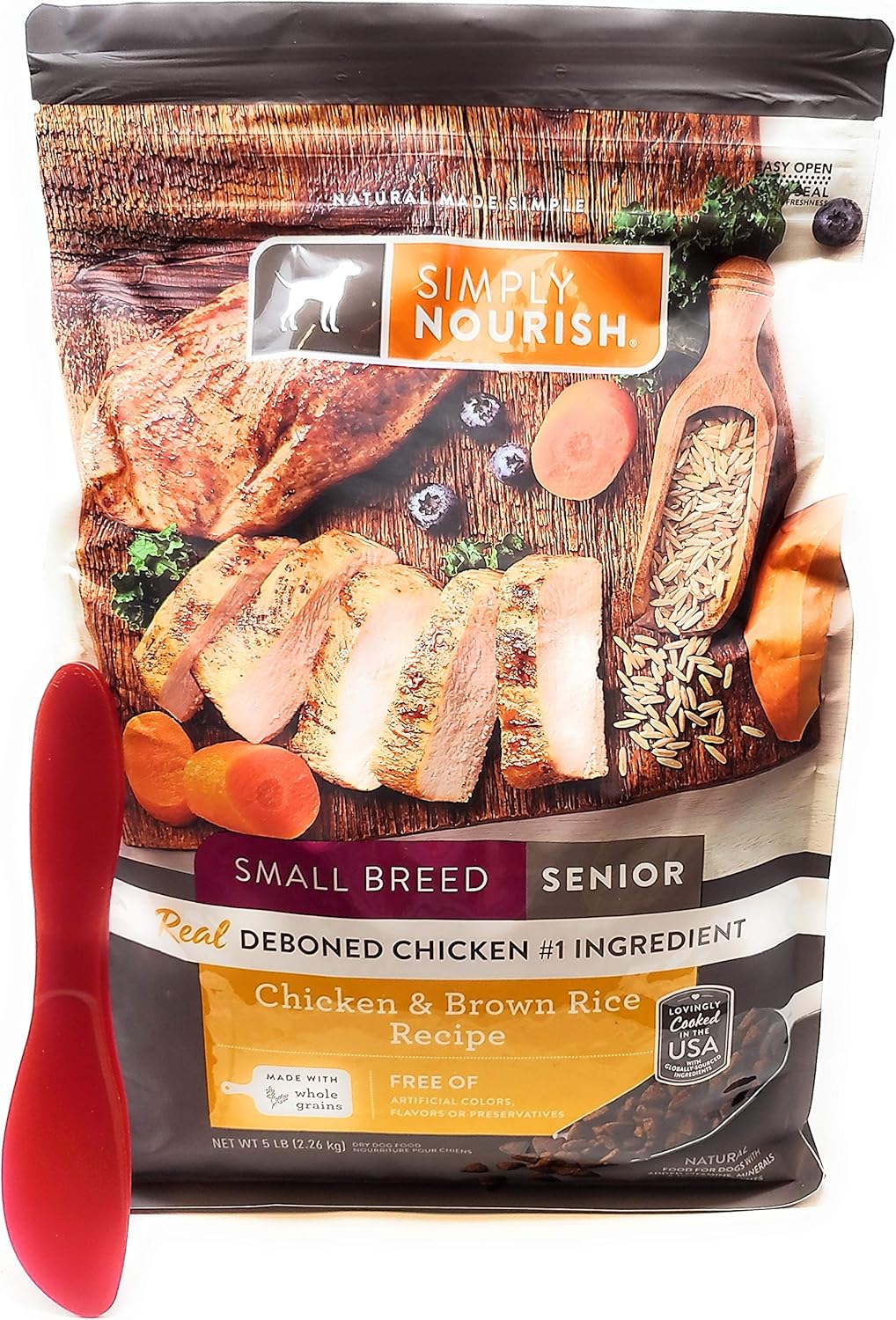 SIMPLY NOURISH Small Breed Senior Adult Dry Dog Food