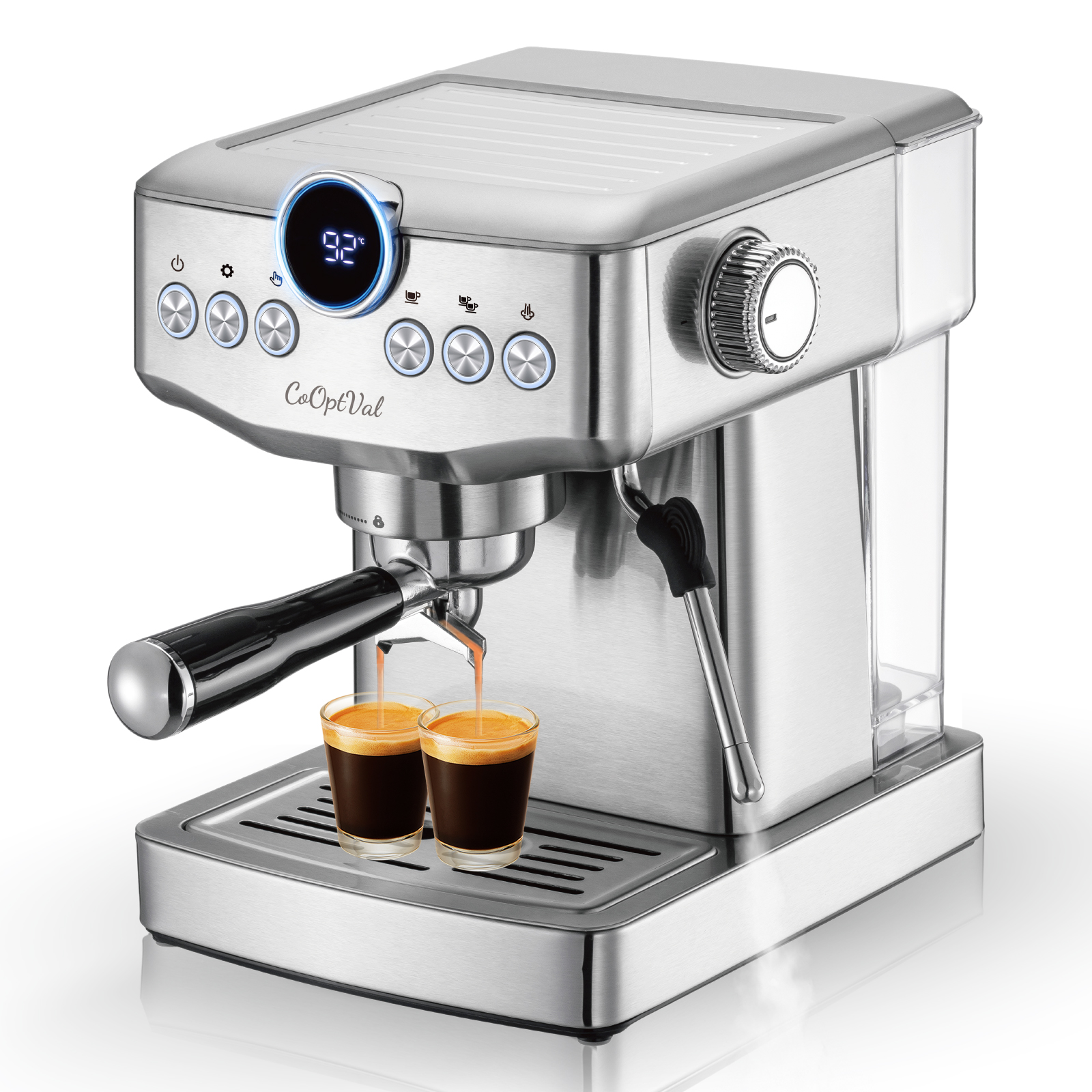 Amazon.com: CoOptVal 20-Bar Espresso Machine & Cafetera Espresso