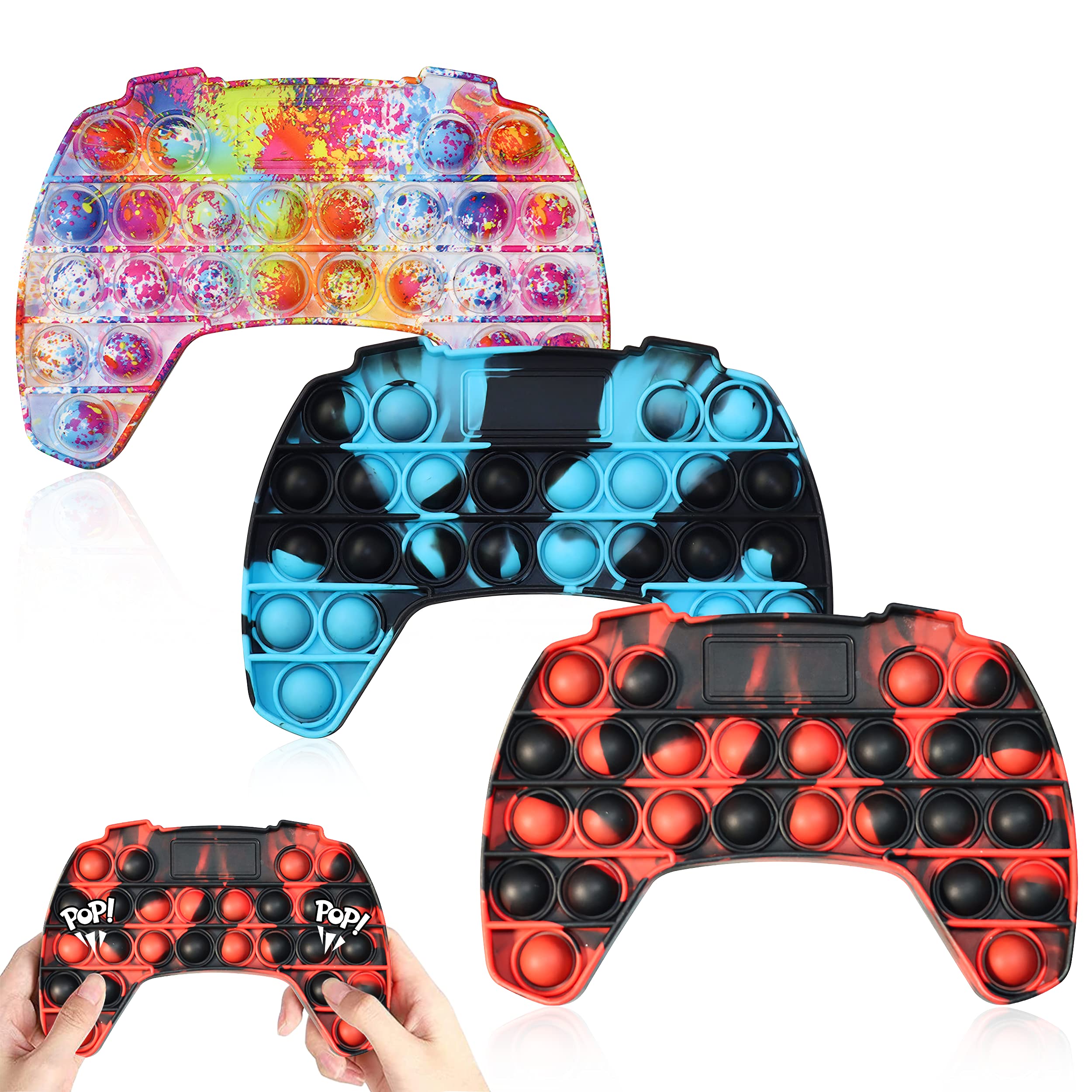 Buy Pop Bubble Sensory Fidget Toy,Game Controller Bubble Pop Fidget Toy