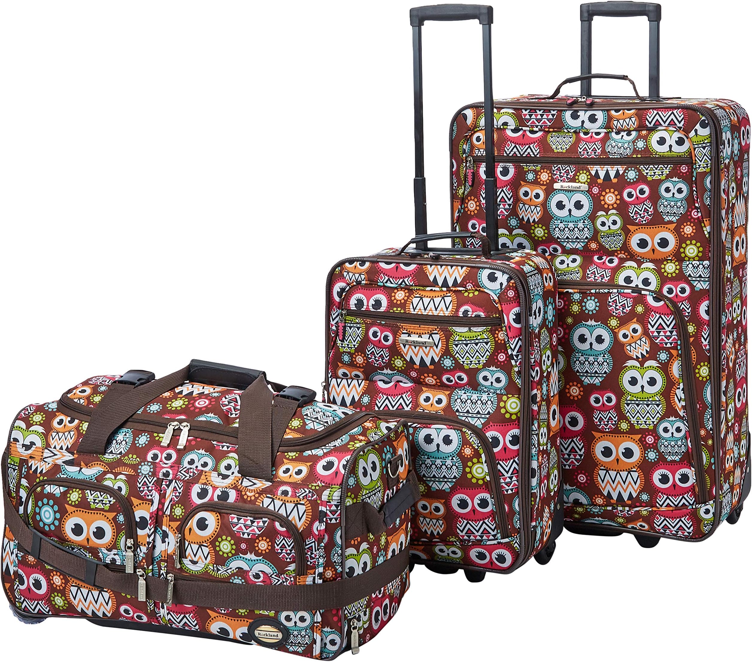 Vara Softside 3-Piece Upright Luggage Set, Vara Softside 3-piece Upright Luggage Set