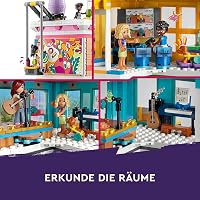 LEGO Friends Heartlake City Közösségi Központ - 5 emeletes kreatív építőjáték 6 minifigurával és kutyával - 9+ éves gyerekeknek - 1513 db -  6