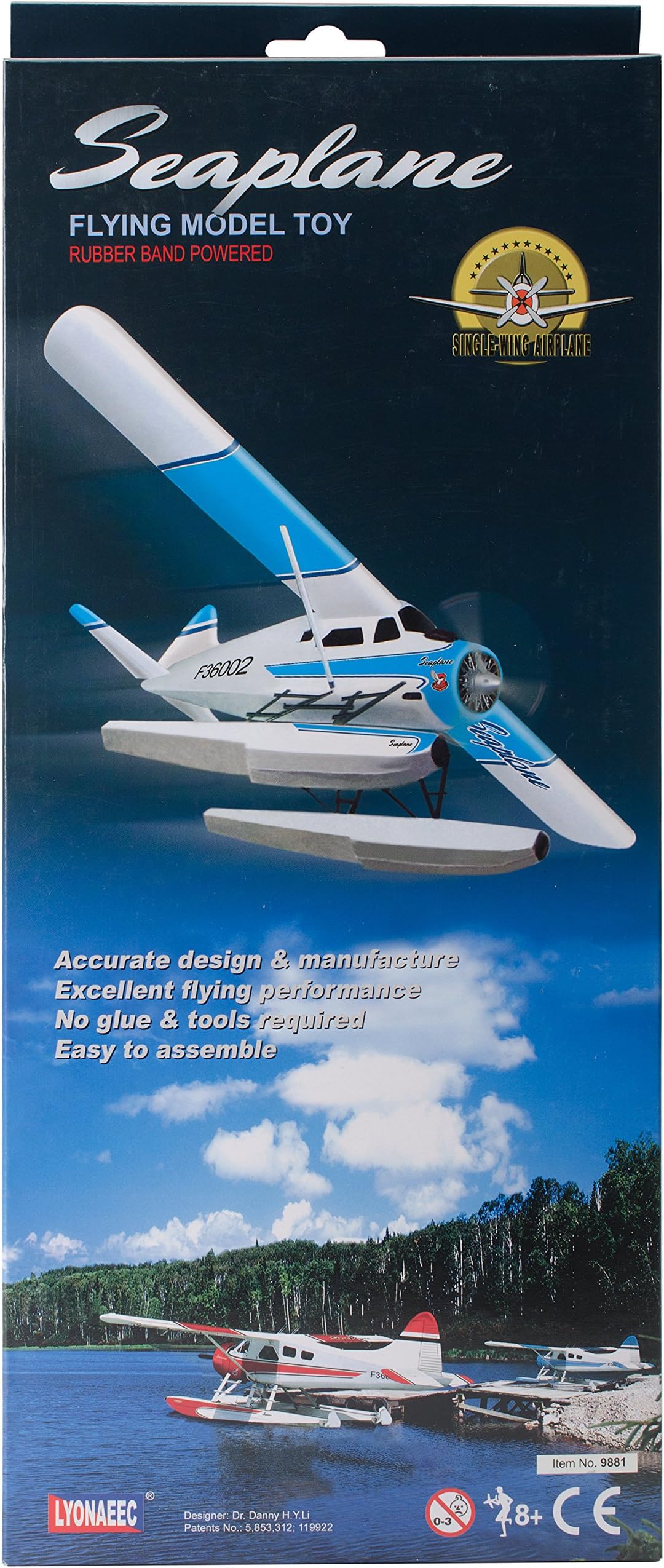 White Wings Blue Wing Seaplane without winder