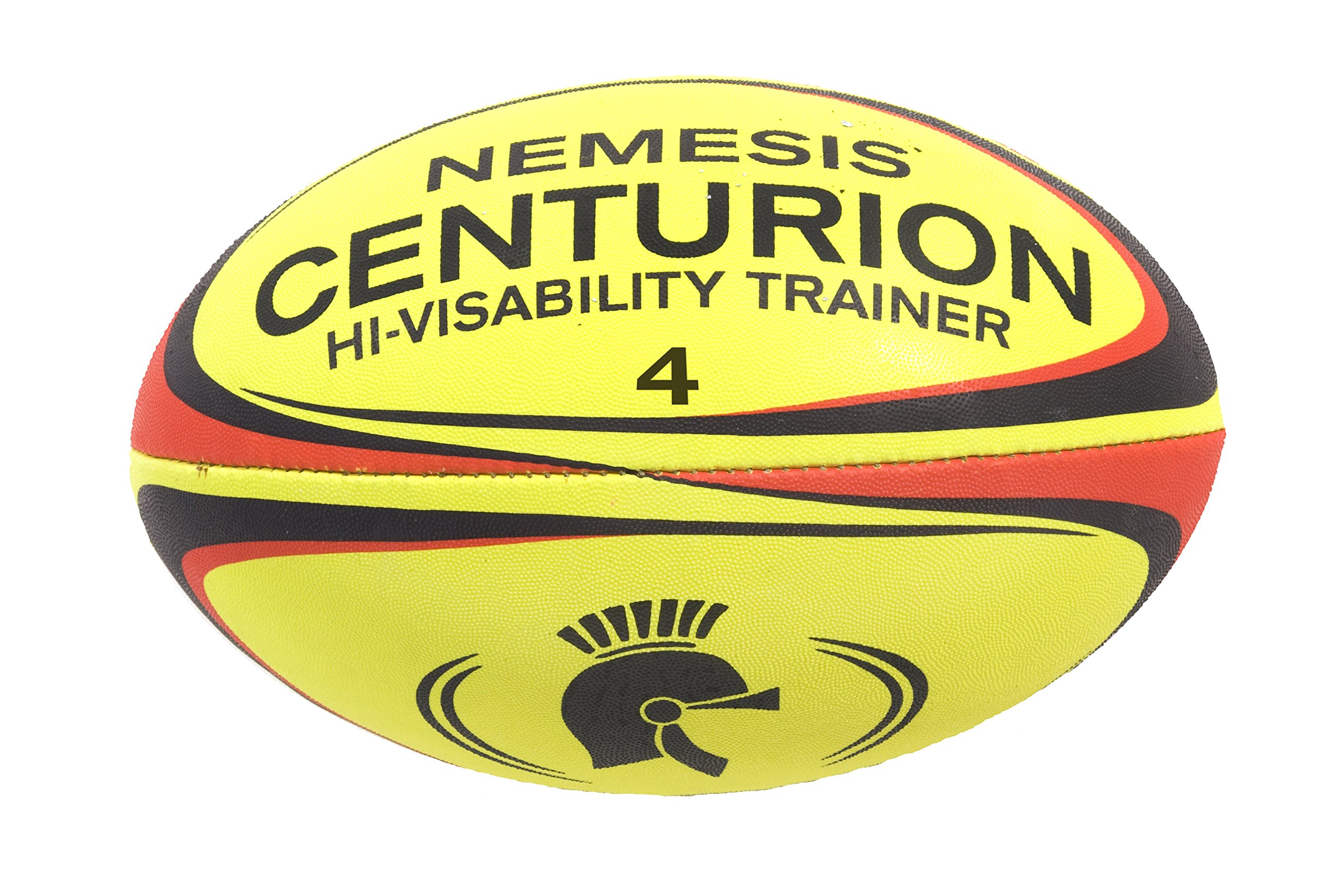 CENTURION Nemesis Hi-Vis Rugby Ball, Yellow
