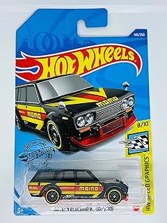 Hot Wheels - Datsun Bluebird Wagon 510 - Black - Momo - HW Speed Graphics 8/10-146/250