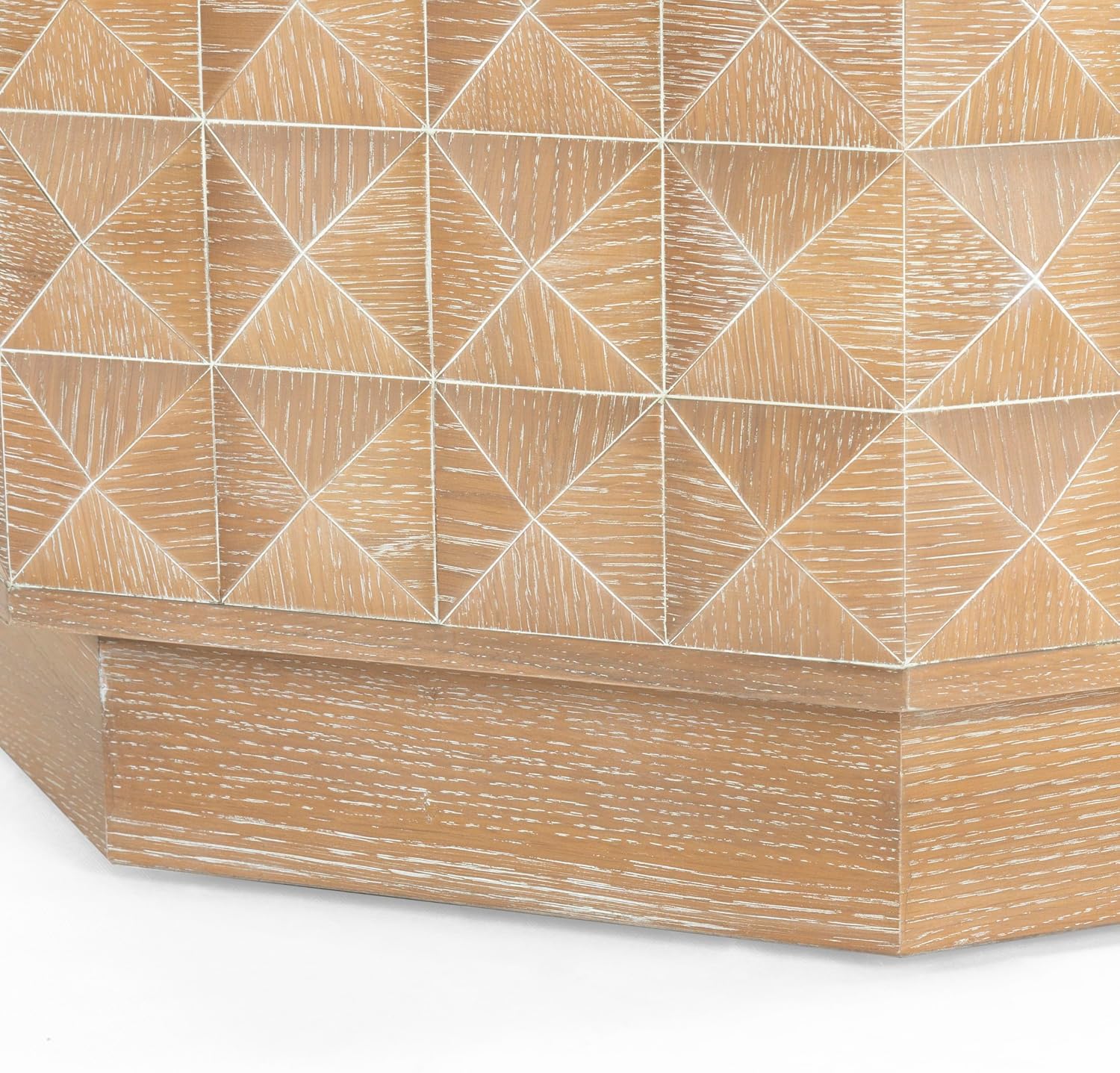 SAFAVIEH Couture Collection - Patty Natural Octagon Coffee Table, Modern Fully Assembled Accent Cocktail Table (SFV7253C)