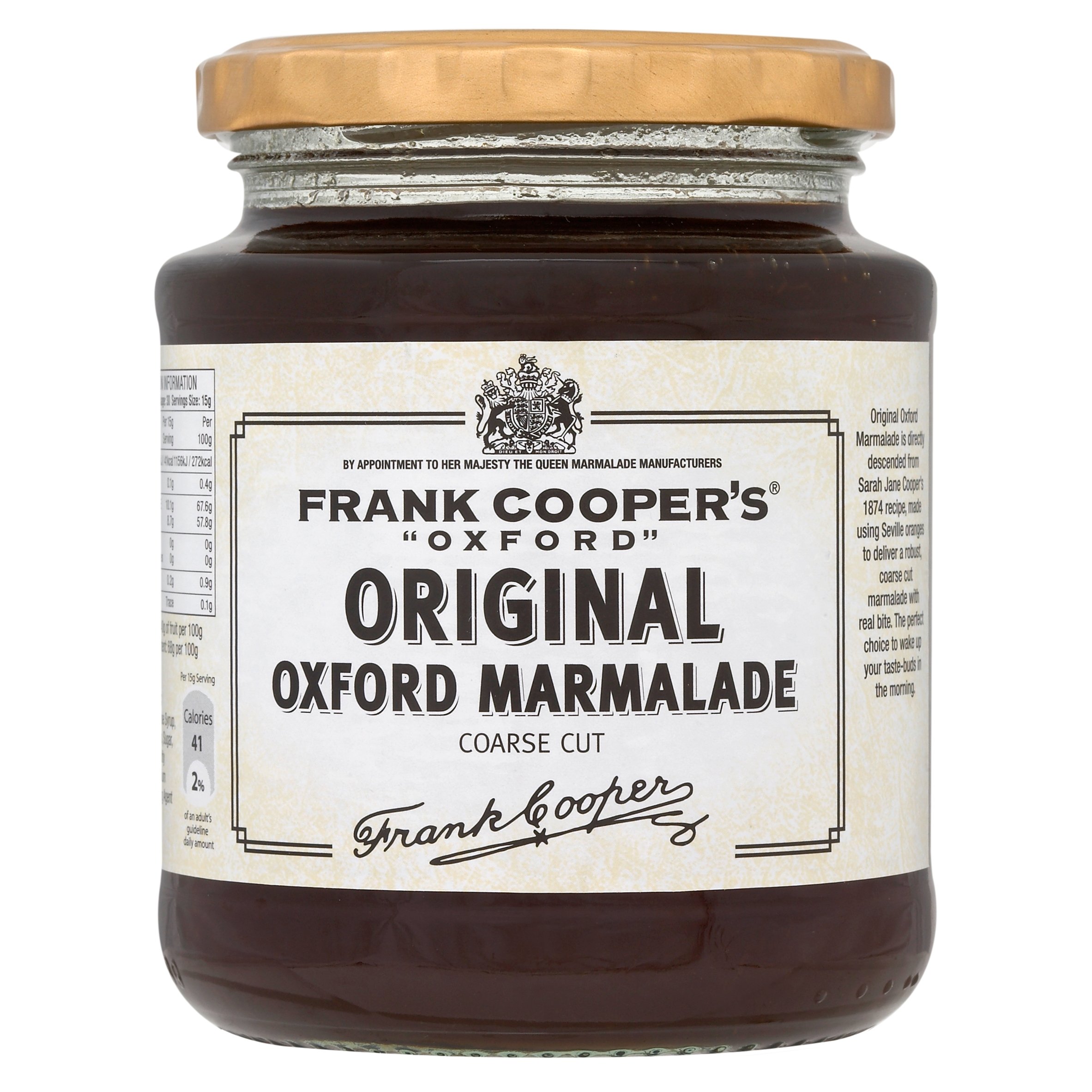 Frank Cooper's Lot de 4 marmelades Oxford 454 g