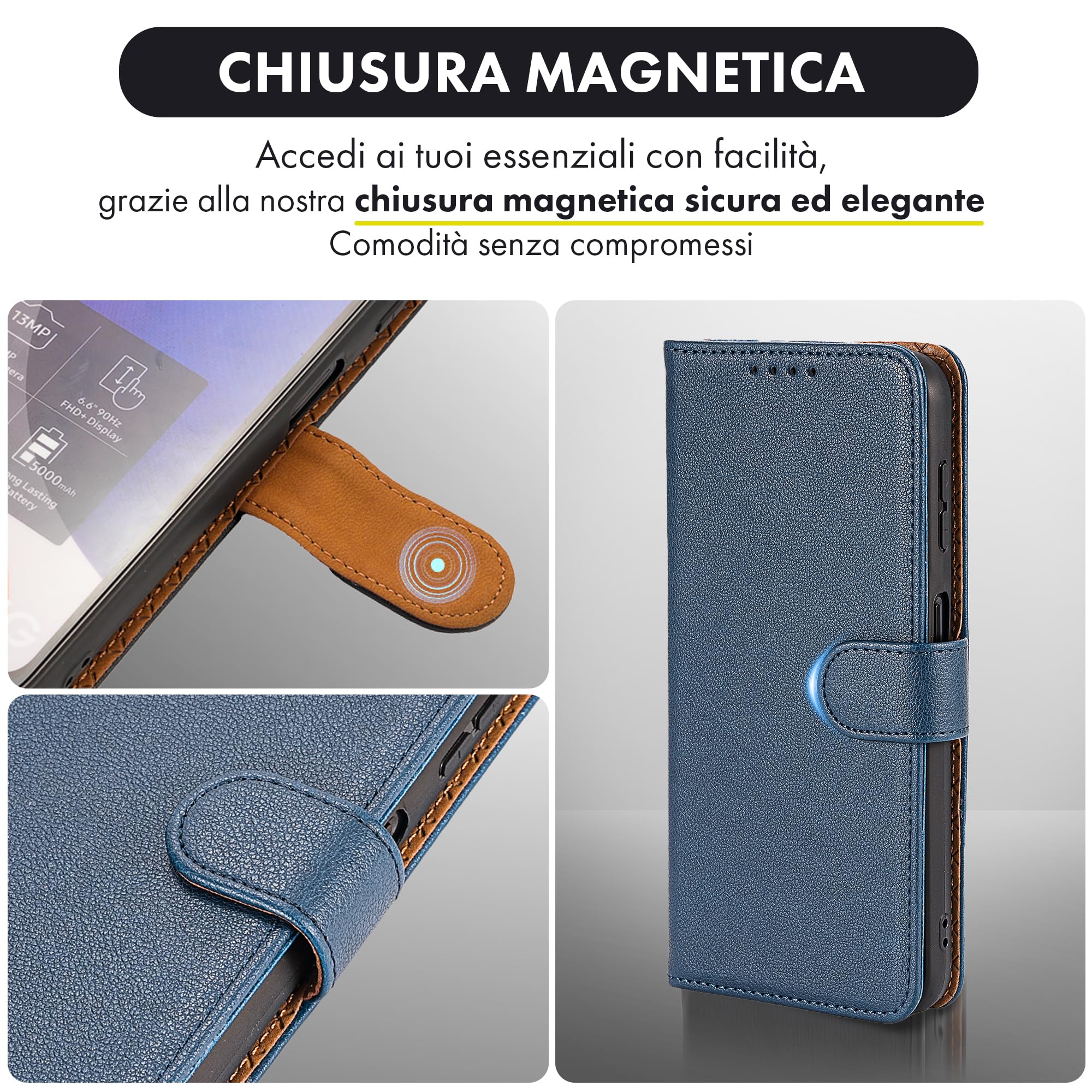 Protezione HMD Pulse Pro | Custodia Portafoglio Anturto Viola