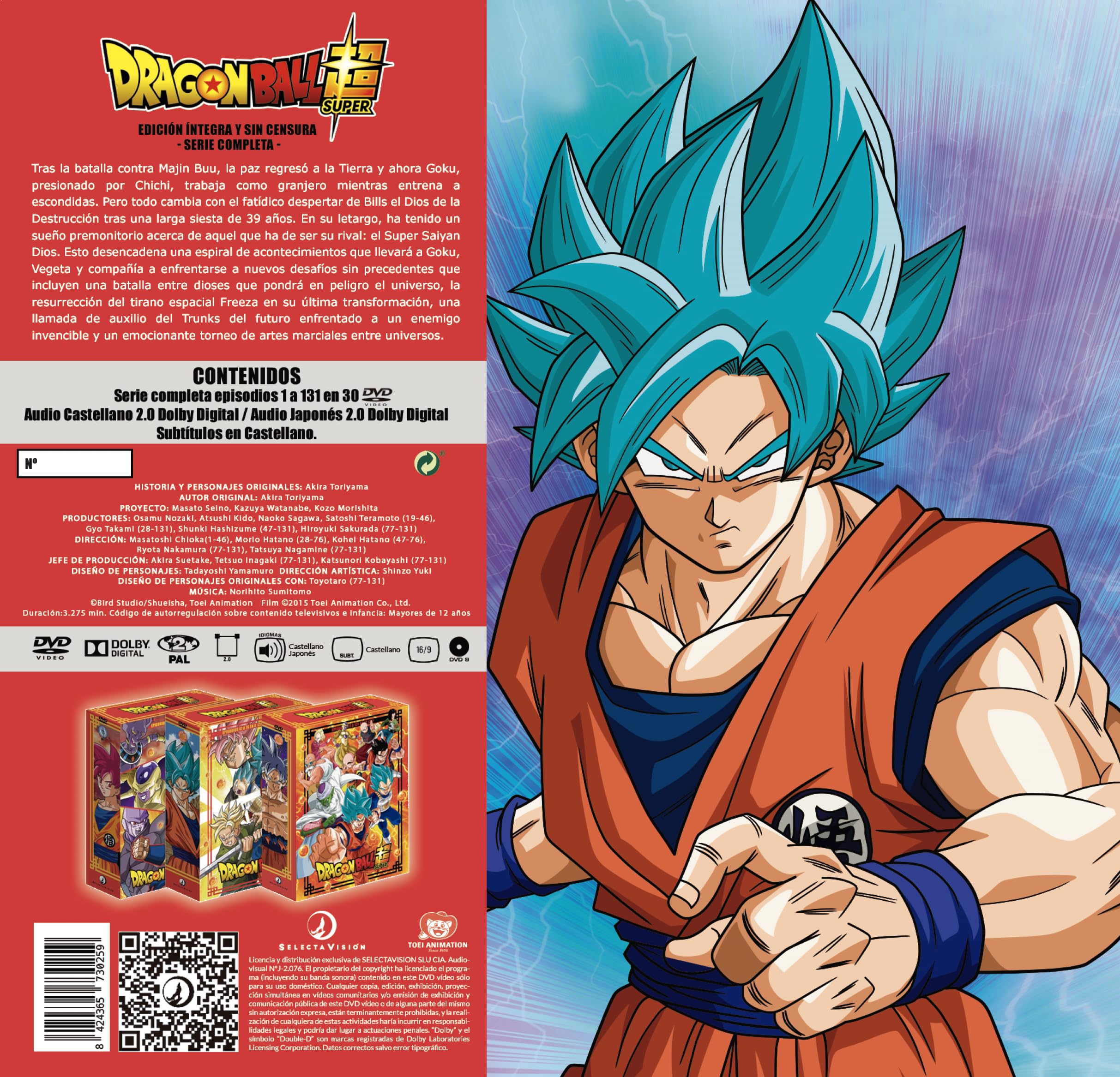 Dragon Ball Super Monster Box 2025 (Episodio 30) [DVD]