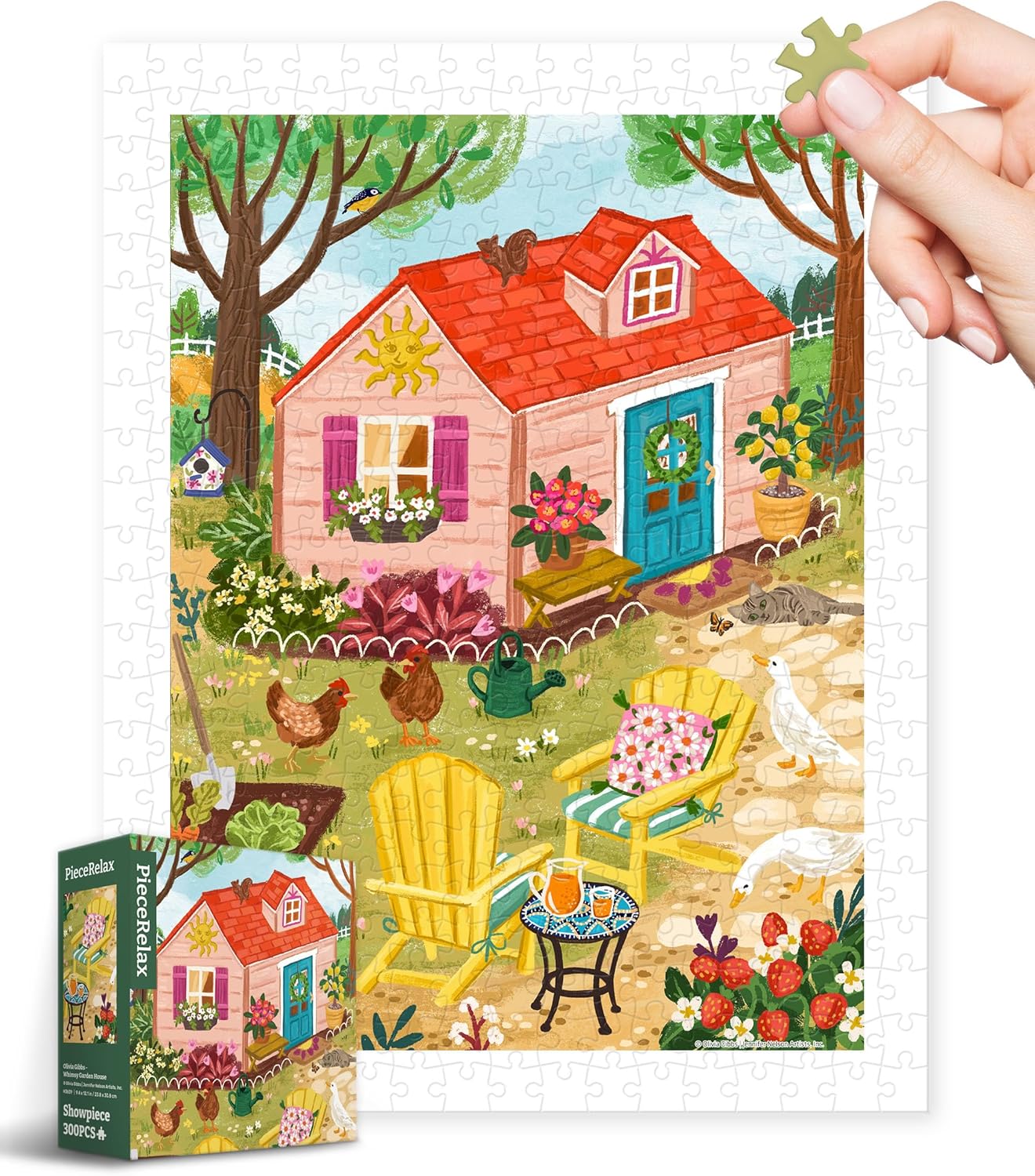 PieceRelax Puzzle per Adulti - Image World - Blooming Paris [H3549], 1200 pezzi, amanti dei puzzle