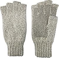 Vista 1 de BRUCERIVER Guantes de lana de punto con forro Thinsulate para hombre Beige