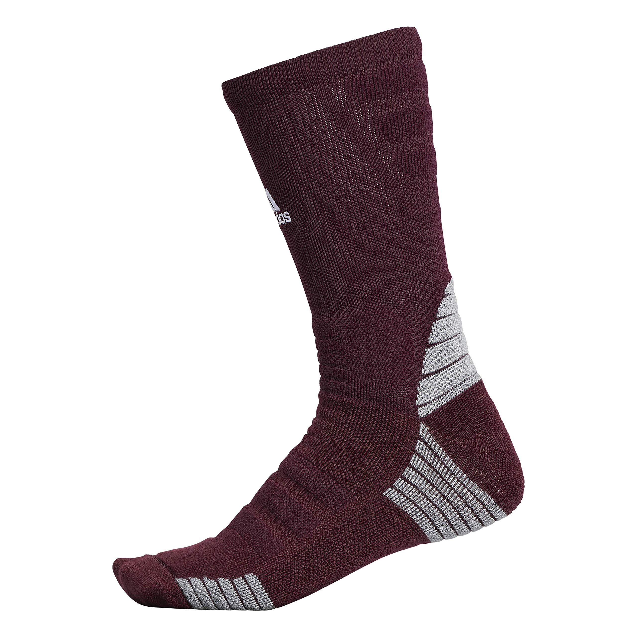 adidas adult alphaskin max cushioned crew