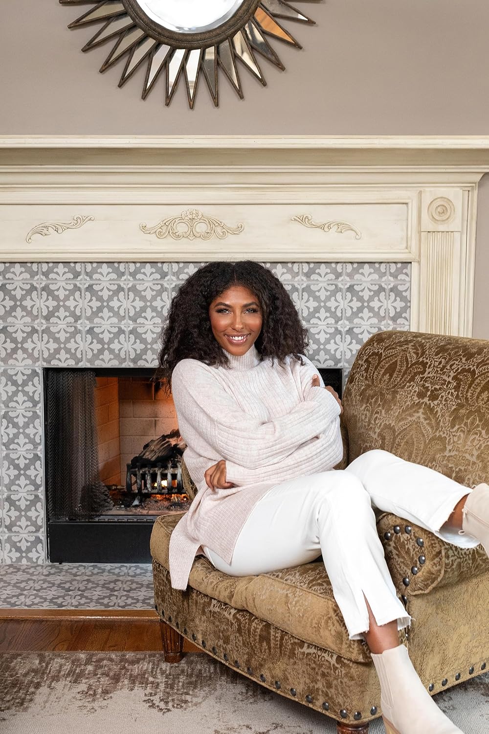 Mud Pie Womens Mud Pie Women's Milo Ribbed Sweater - Image 6