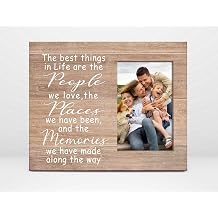 Orchroma Family Picture Frame,Long Distance Relationship Gift for Family Friend,The Best Thing in Life are the People We Love 8x10 Photo Frame
