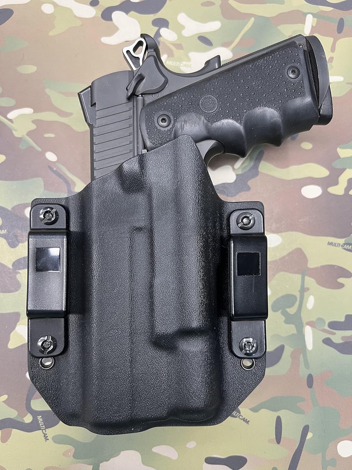 Black Kydex Holster for Traditional 5" 1911 Surefire X300 Ultra B (Thumbscrew)
