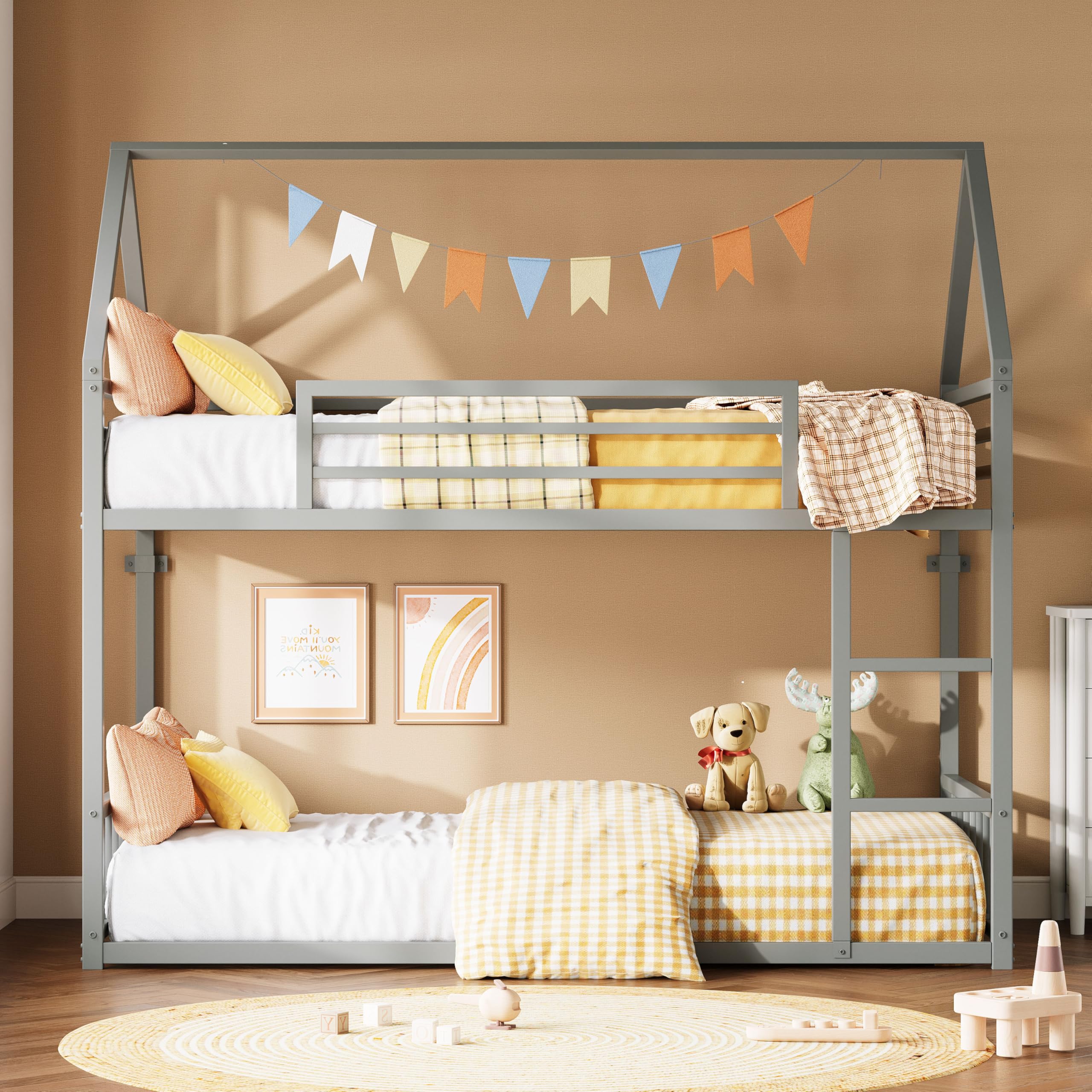 LIKIMIO Twin-over-Twin Bunk
