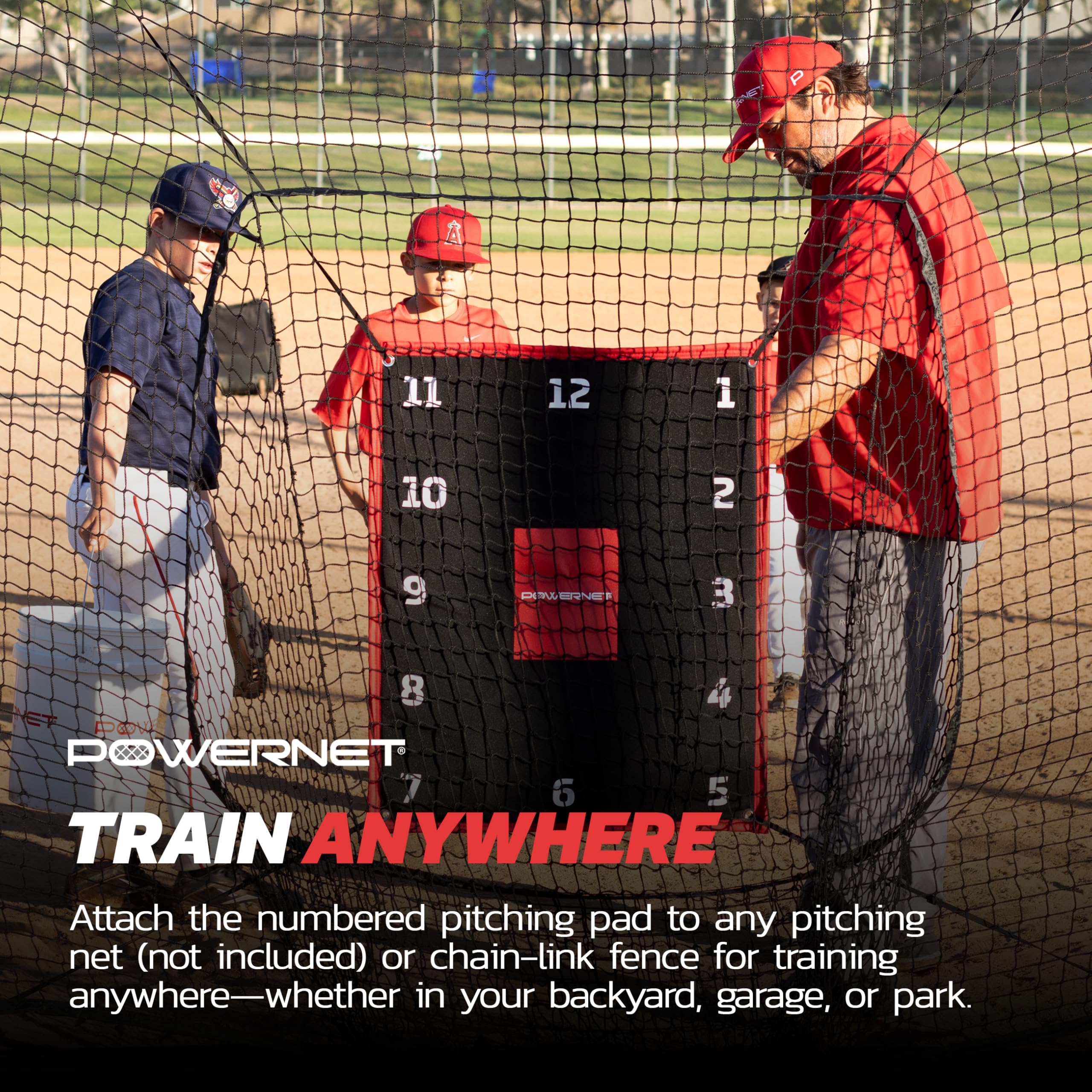 PowerNet Pad Da Lancio Numerato Per Softball E Baseball
