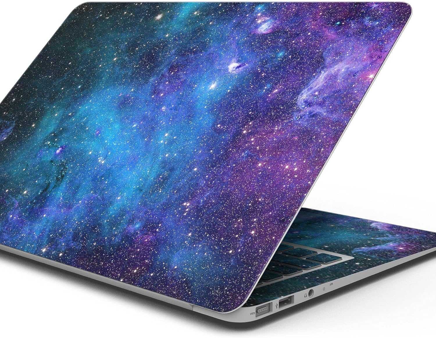 DesignSkinz - Azure Nebula - Full-Body Wrap Protective Decal Skin Kit Compatible with MacBook 13" Air M1 (A2337)