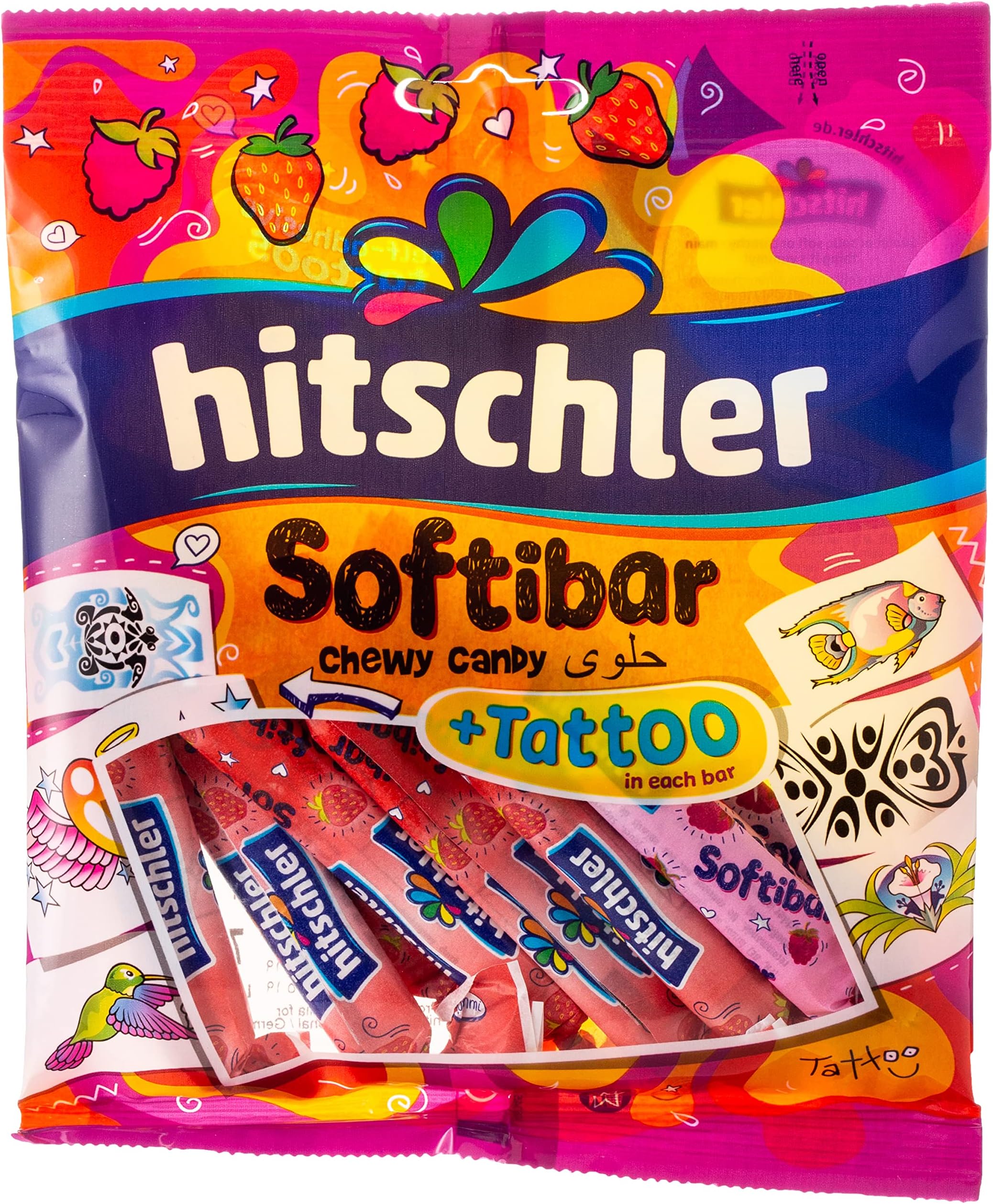Hitschler Softybar Mega Tatoo, 75 gm
