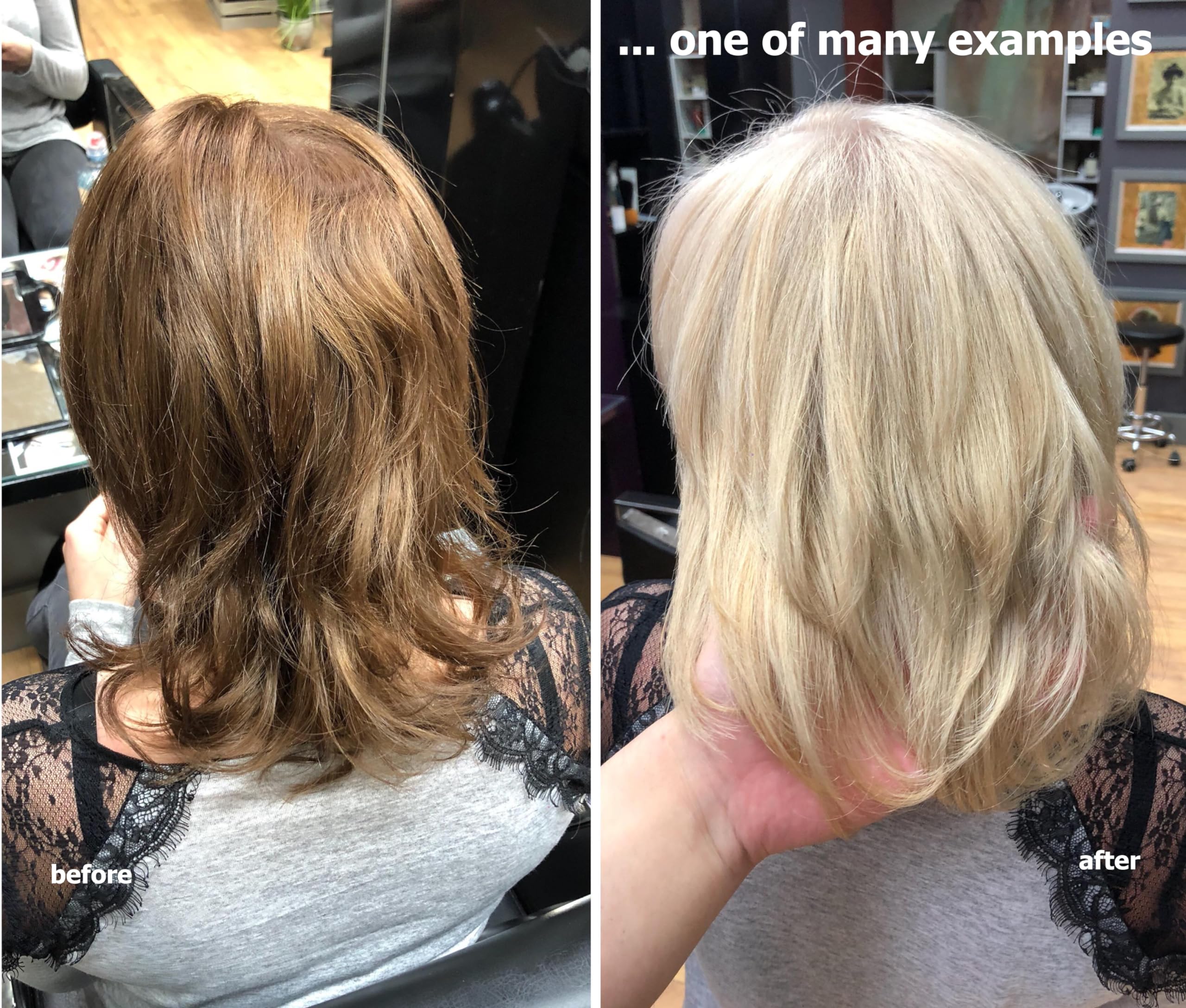 Reviline Powder Bleach For Hair Professional Dust Free High Lift 9+ Hair Bleach 500g - Image 3